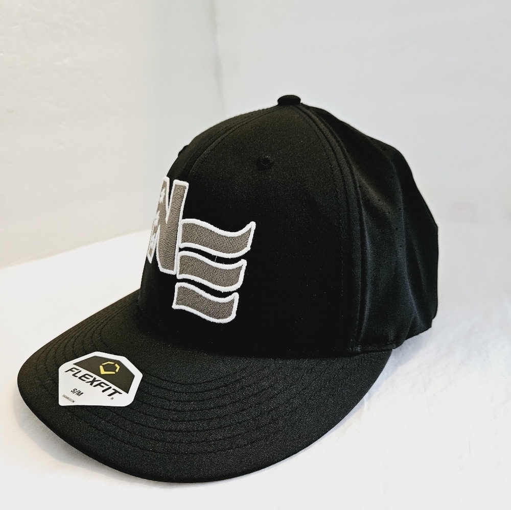 EvoShield Flexfit Men Sz S/M Black Trucker Baseball Cap/Hat